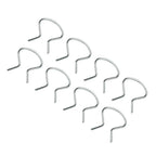 Set of 8 Door Handle Window Crank Retainer Horseshoe Clips for Chevrolet