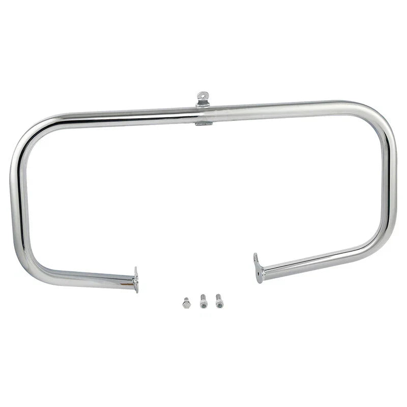 Matte Lower Vented Fairing Engine Guard Bar for Harley Road King 09-13