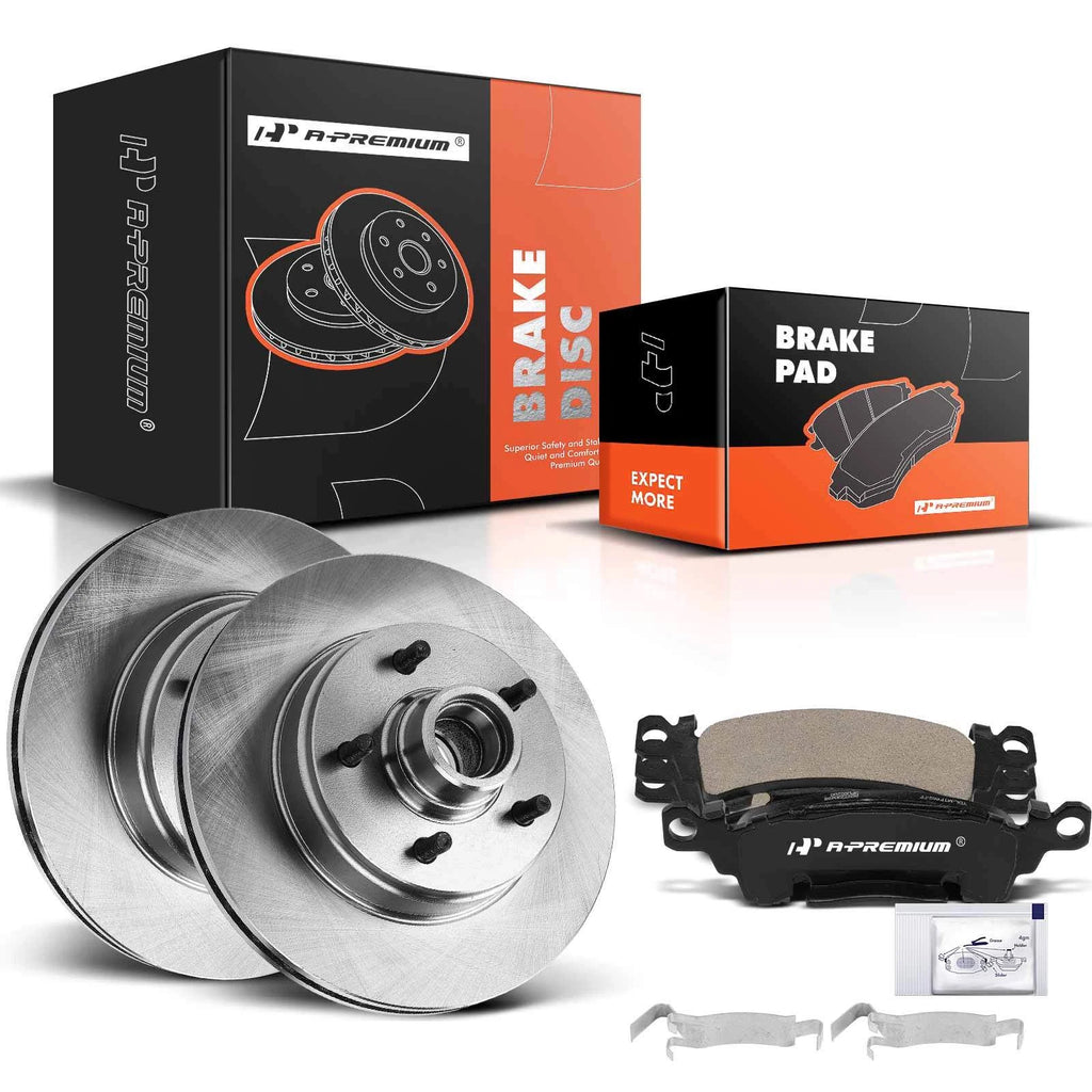Front Brake Rotor & Ceramic Pads for Chevrolet Astro (1999–2002)