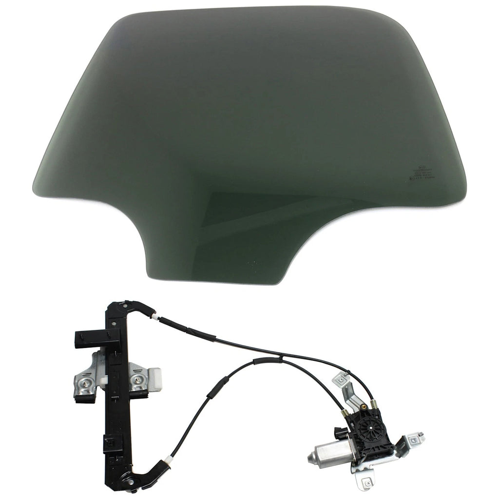 Rear Driver Left Door Glass for Chevy GMC Yukon Tahoe