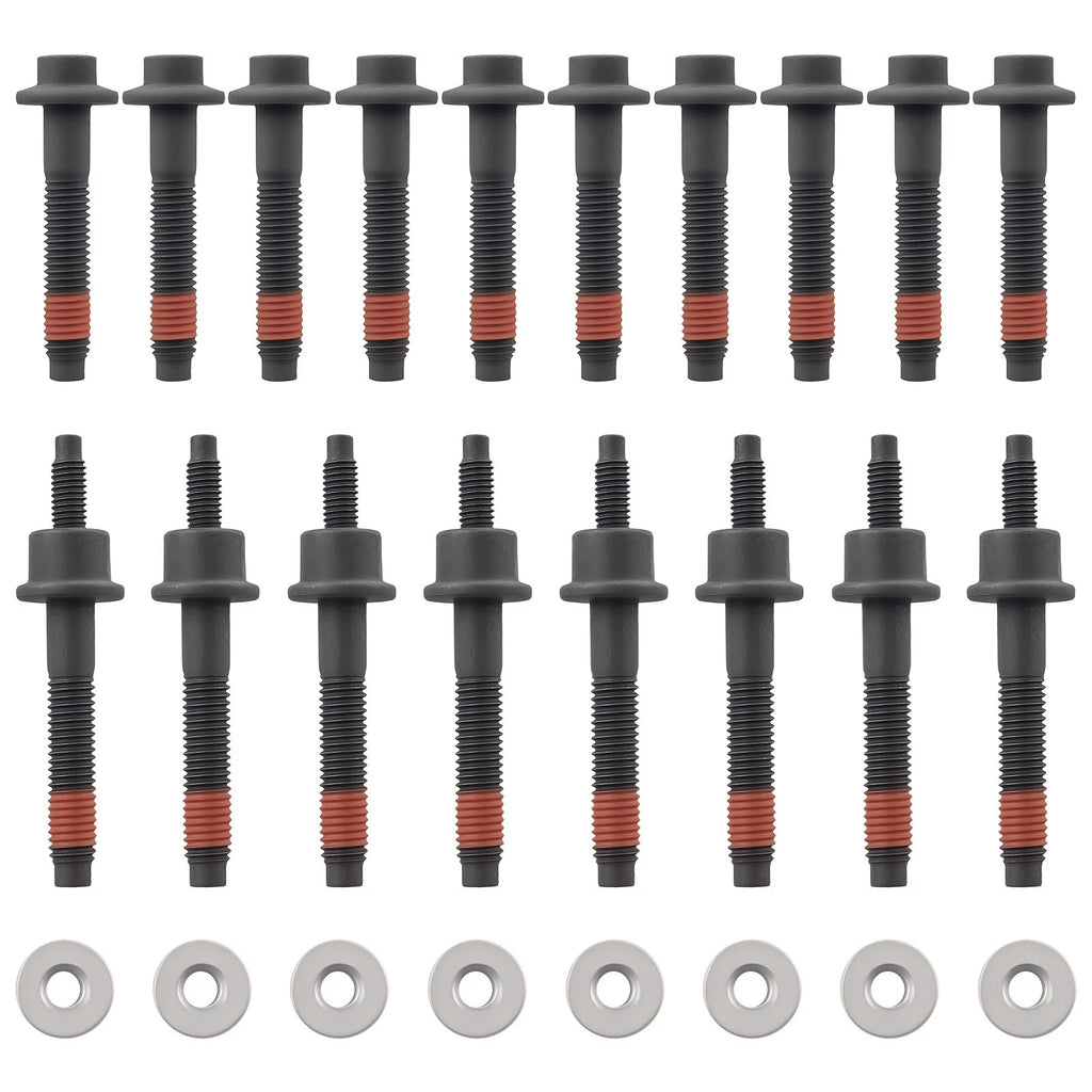 Set of 10 Cylinder Head Stud Bolts for Dodge Dakota ST 4.7L (2008–2011) 55372833AC