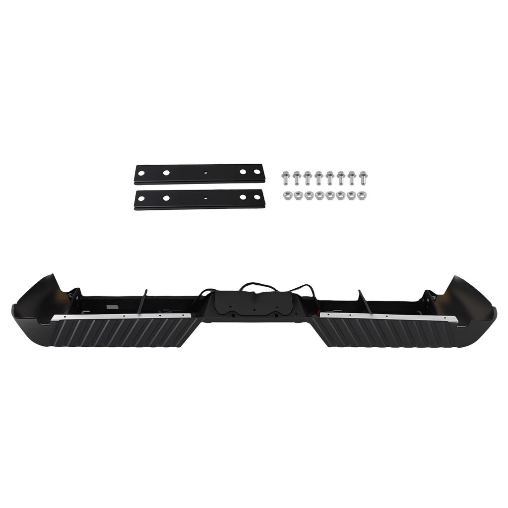Chrome Steel Rear Bumper for Ford F-250/F-350 Super Duty (2008–2016)