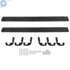 Running Boards for Silverado 1500 Double Cab (2019–2023) Black L&R