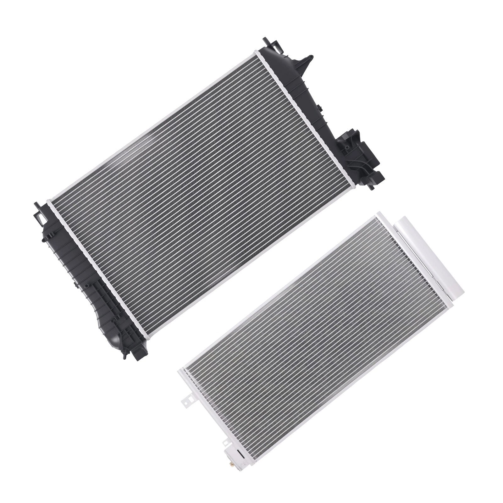 Aluminum Radiator & AC Condenser for Chevrolet Sonic 1.4L (2012–2020) RA13248C
