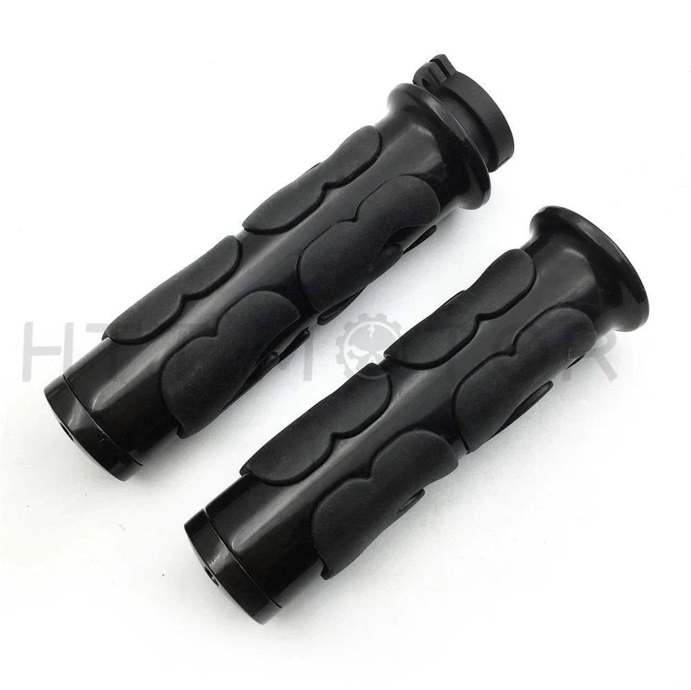 Black Flame Hand Grips 1" 25mm for Kawasaki Drifter 1500/Nomad 1500 (All)