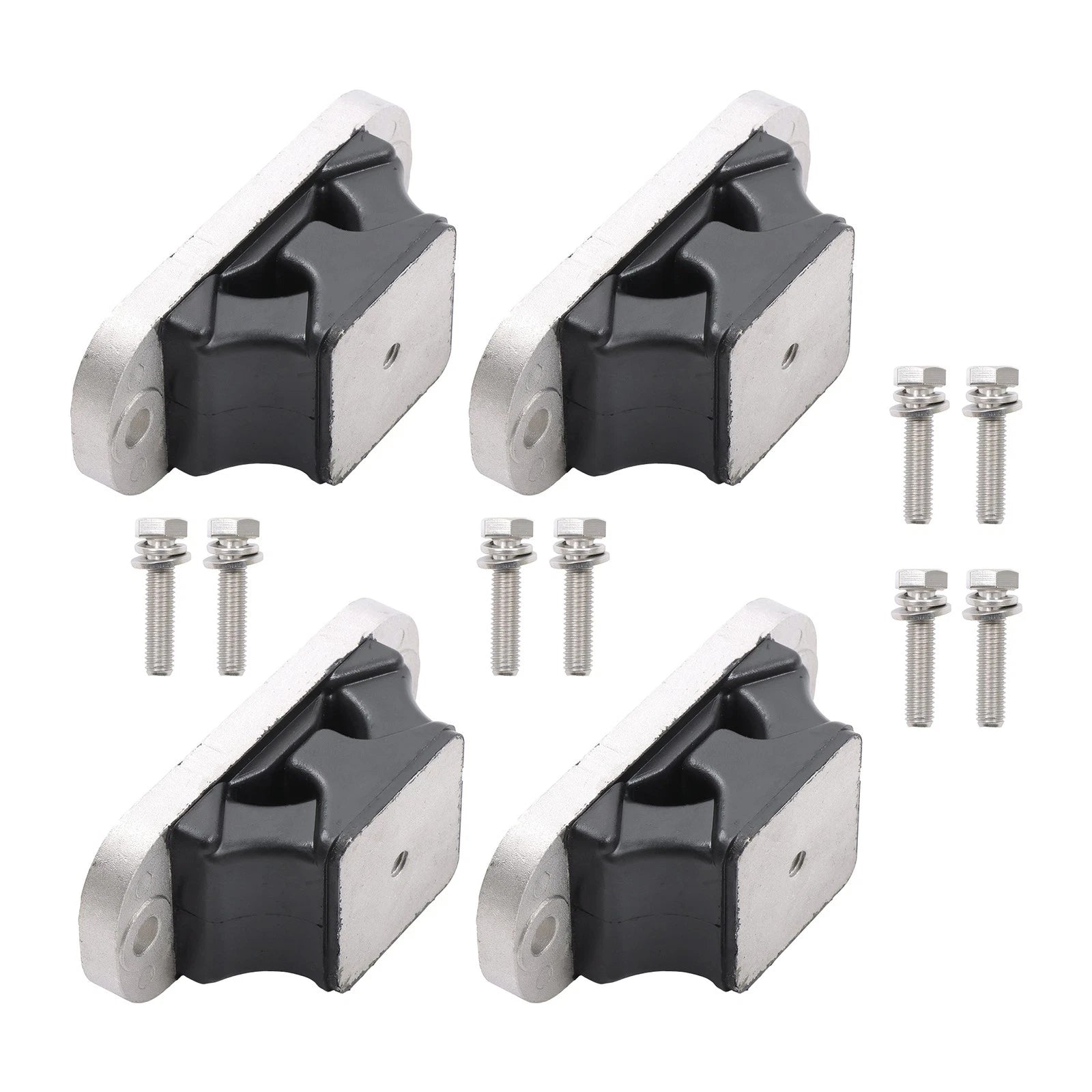 Set of 4 Engine Motor Mounts for Yamaha WaveRunner 1100 (1996–2007)