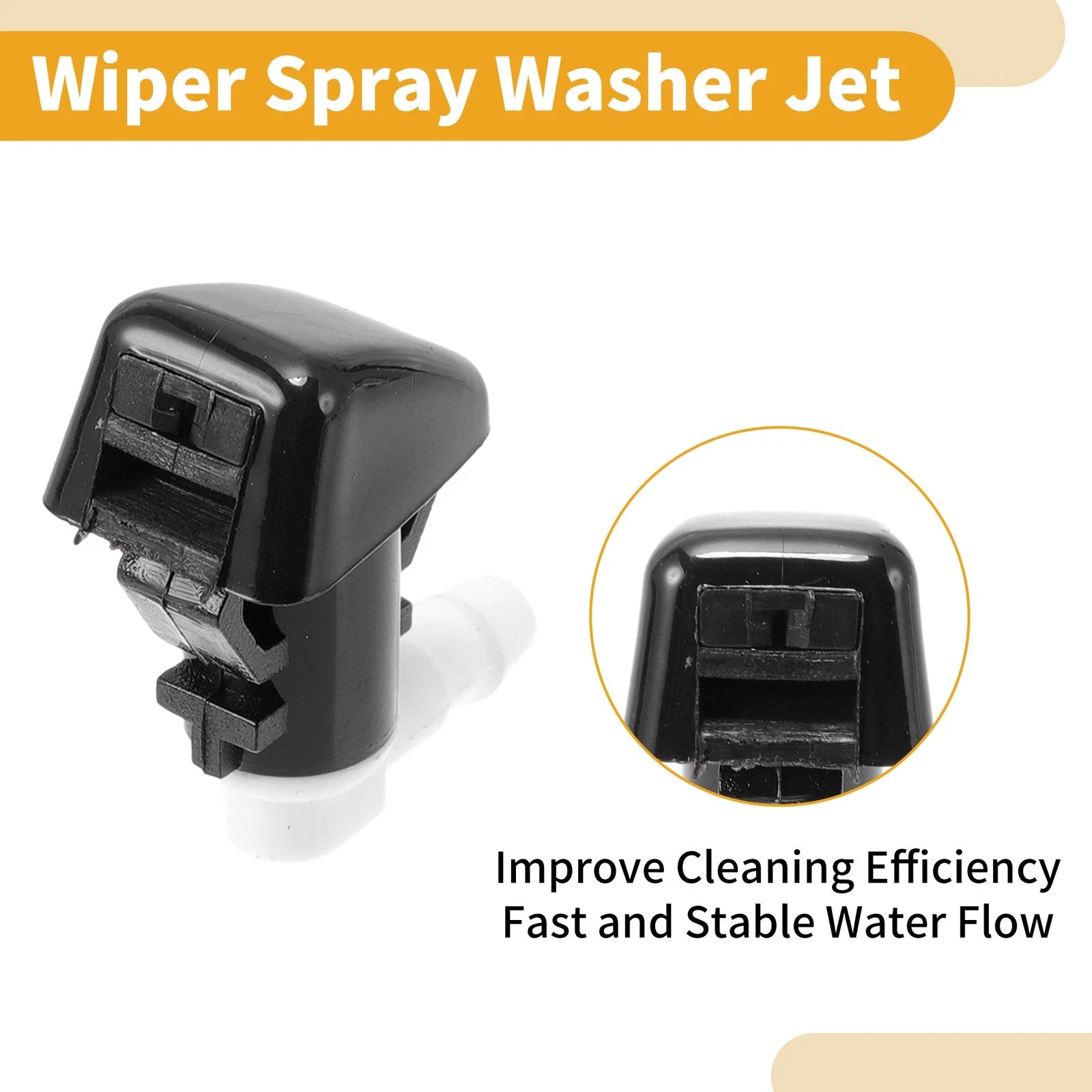 Windshield Washer Nozzle Kit for Jeep Liberty (2008–2012) No. 55157319AA