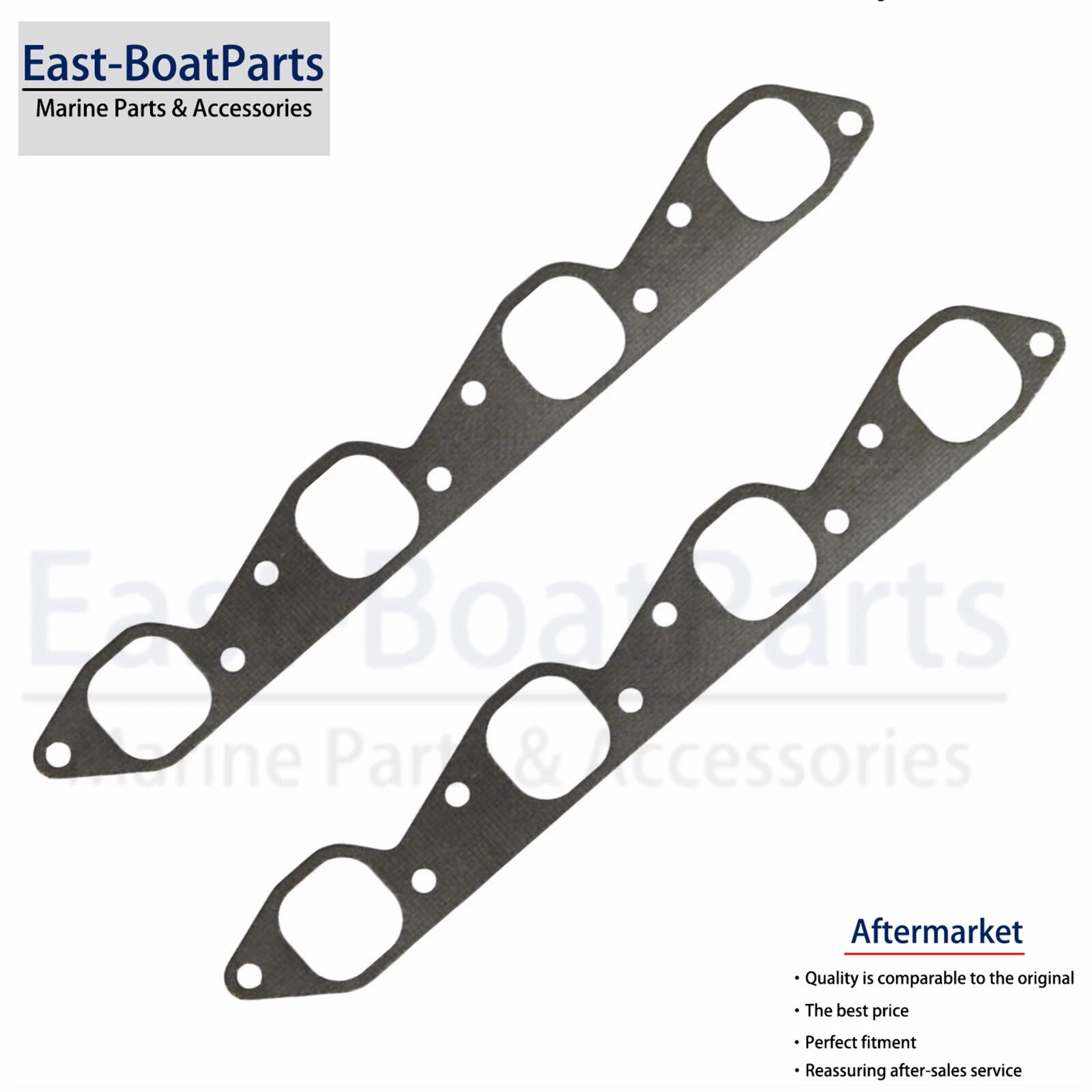 2pcs Exhaust Manifold Gasket for Volvo Penta 7.4L 8.1L (3852472)