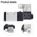 3-Way 2-Position Solenoid Valve for DC24V Pneumatic Systems (BSPT 1/4")