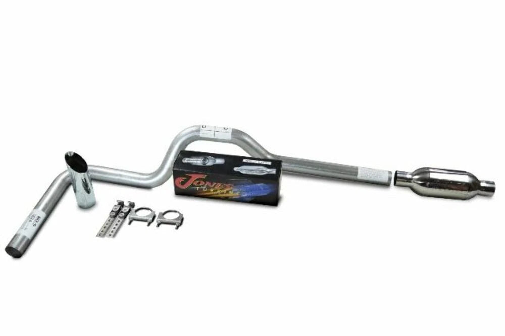 Single 3" Exhaust Kit for Chevy GMC 1500 (2019–2025) - Jones Turbine Slash Tip