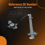 Front Right Window Regulator with Motor for Mitsubishi Outlander (2003-2006)