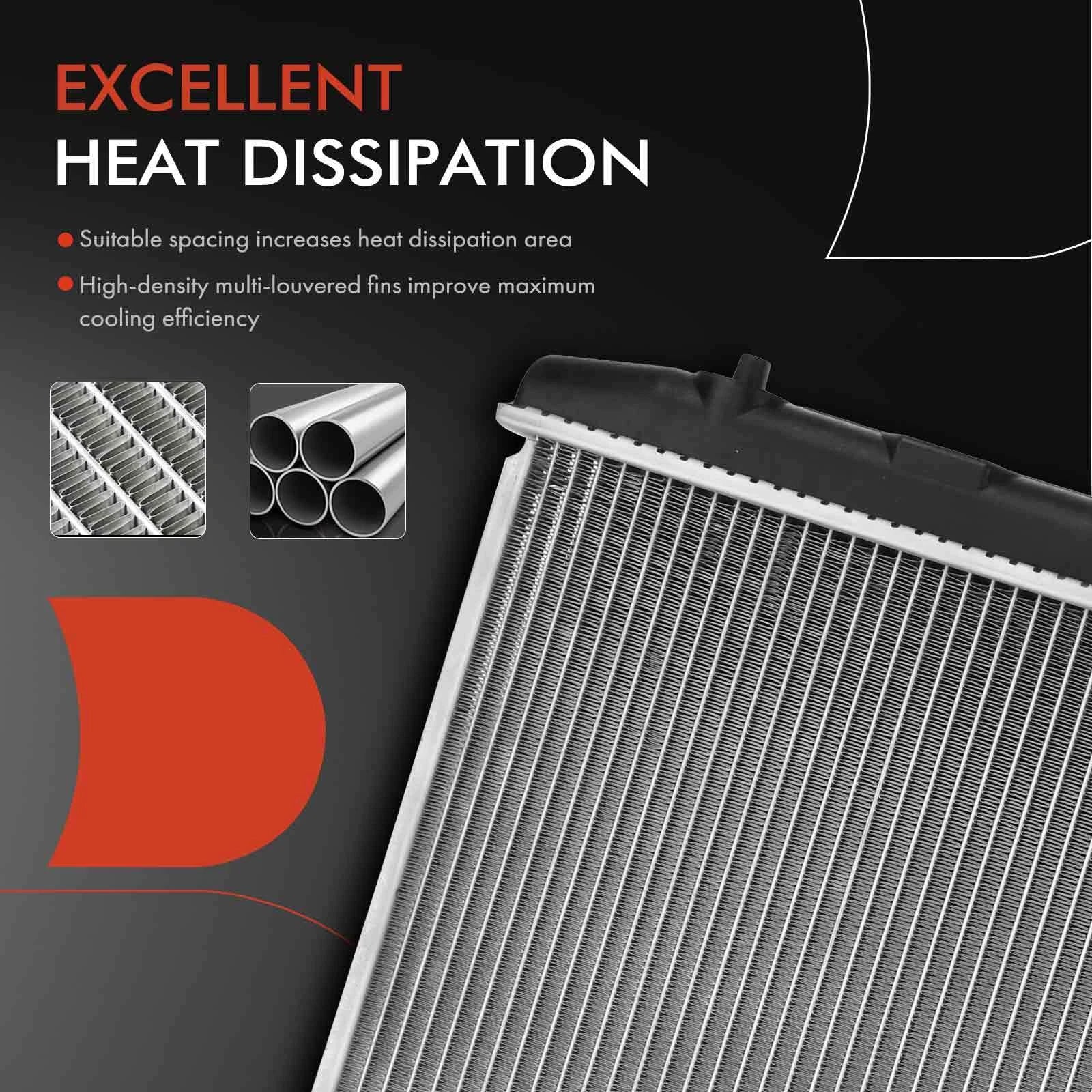 Radiator for Honda Accord L4 2.0L