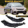 Set of 2 Front Bumper Retainer Brackets for Honda Civic (2006â2011)