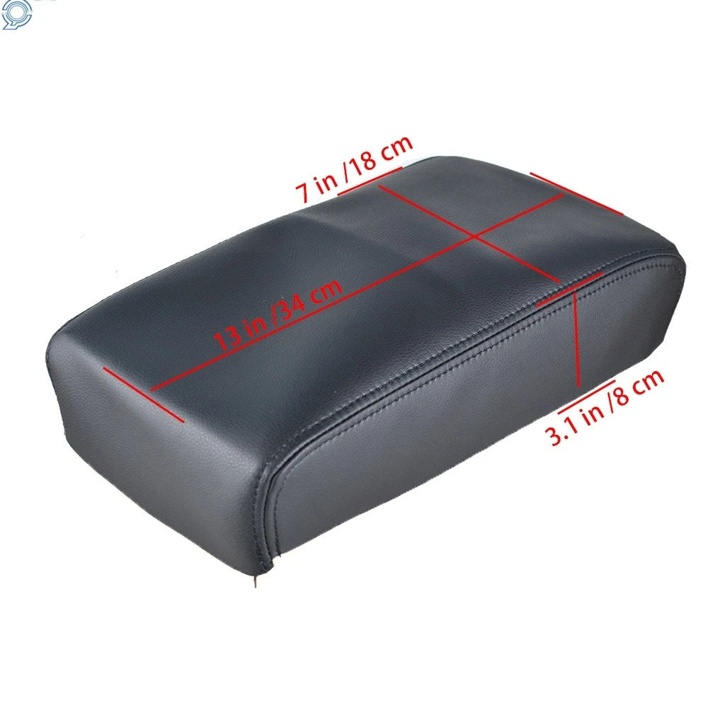 Armrest Cover for Toyota Camry (2012–2017) Black Leather