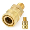 1X Pressure Washer Connect Coupler Converter 1/4 Inch Male Adapter