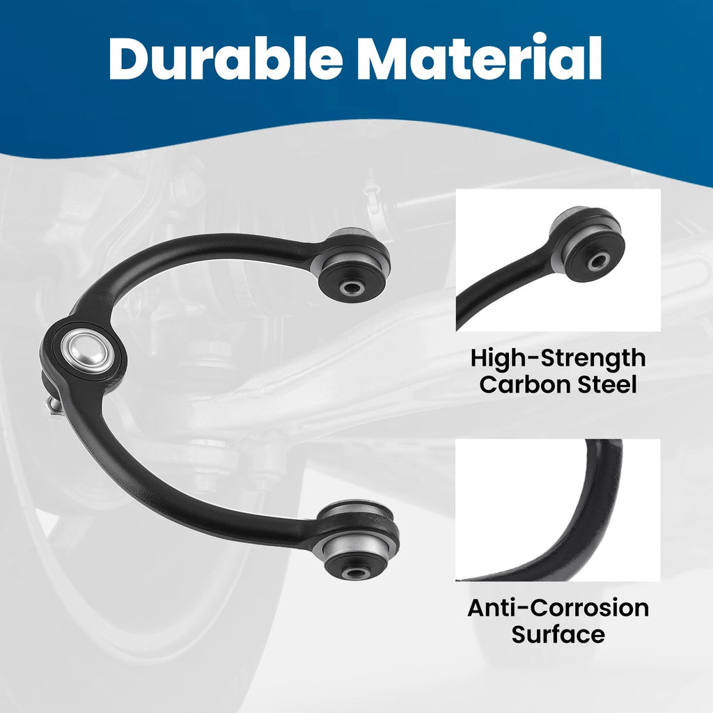 4pc Front Upper Suspension Control Arm Kit for 2005-2010 Jeep Grand Cherokee