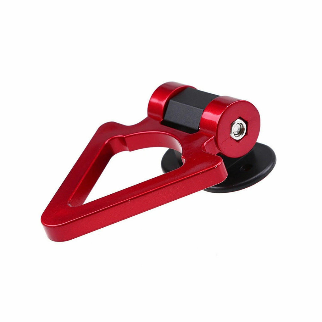 Red Triangle Tow Hook Stick Decoration for Universal Car (2015-2025)