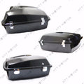 Unpainted Tour Pak Trunk w/ Lock & Lid Organizer for Harley Touring (1997–2008)
