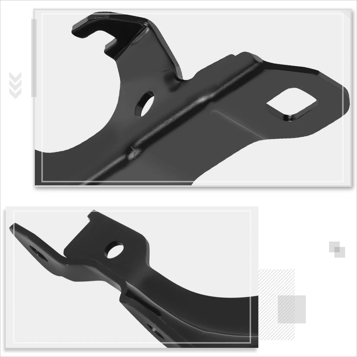 Left Driver Side Steel Engine Hood Hinge for Chevy Malibu (2013–2016)