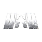 Diamond Grade 10pc Stainless Steel Pillar Post Covers for 2014-2024 Mazda 6