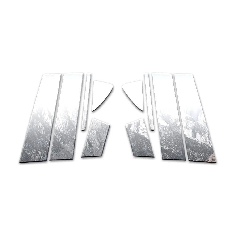 Diamond Grade 10pc Stainless Steel Pillar Post Covers for 2014-2024 Mazda 6