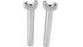 Chrome 8" Straight Handlebar Risers for Harley Davidson (1" Clamp)