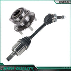 Front Left CV Axle Shaft + Wheel Hub Bearing for Kia Optima (2016–2020)