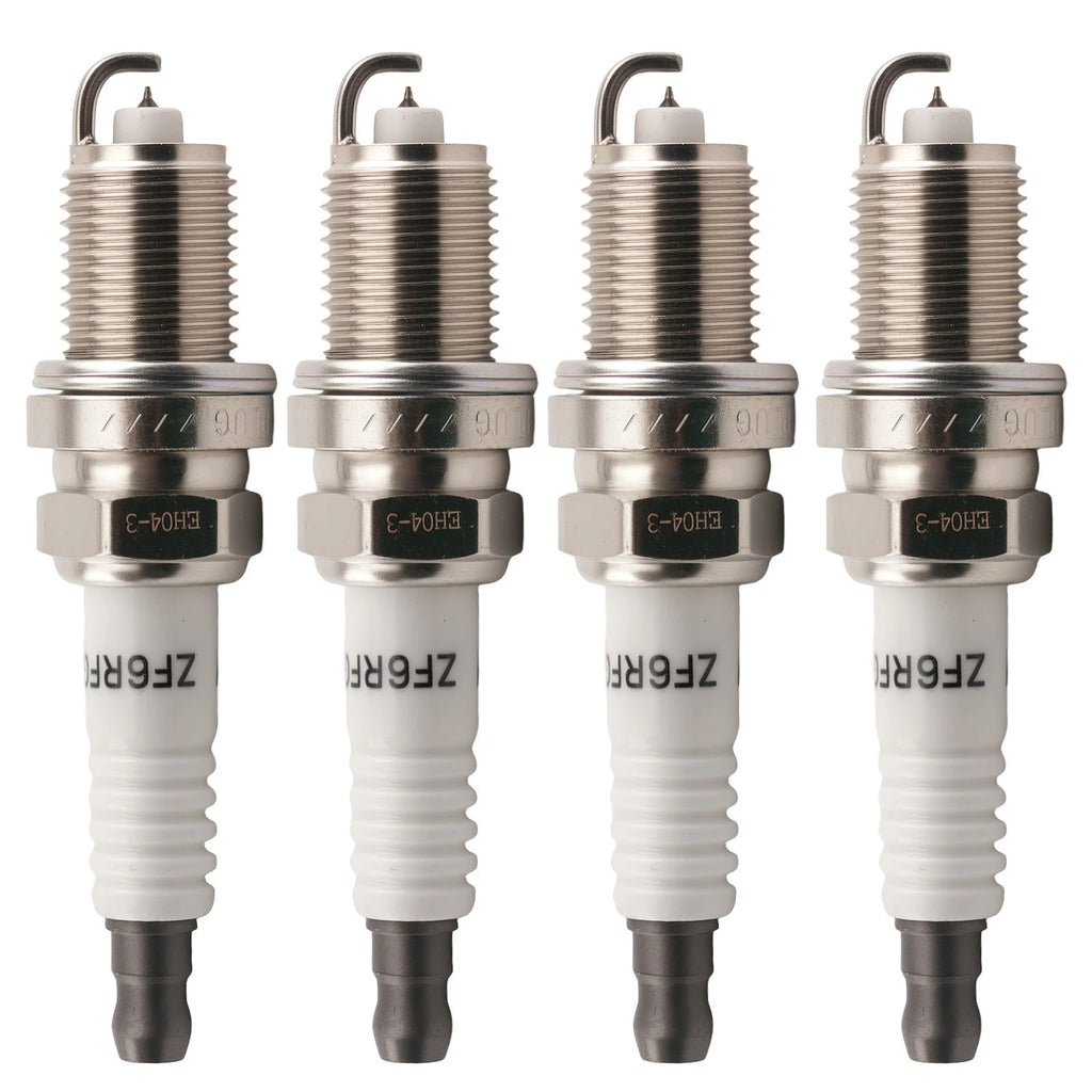 Set of 4 Iridium Spark Plugs for Dodge Colt (1992) ZFR6FGP 7100 6441