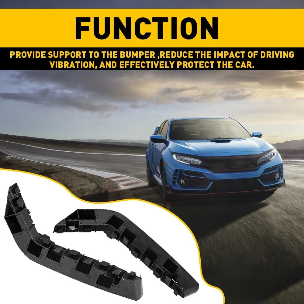 Front Bumper Support Bracket Retainer for Honda Civic (2016–2021)