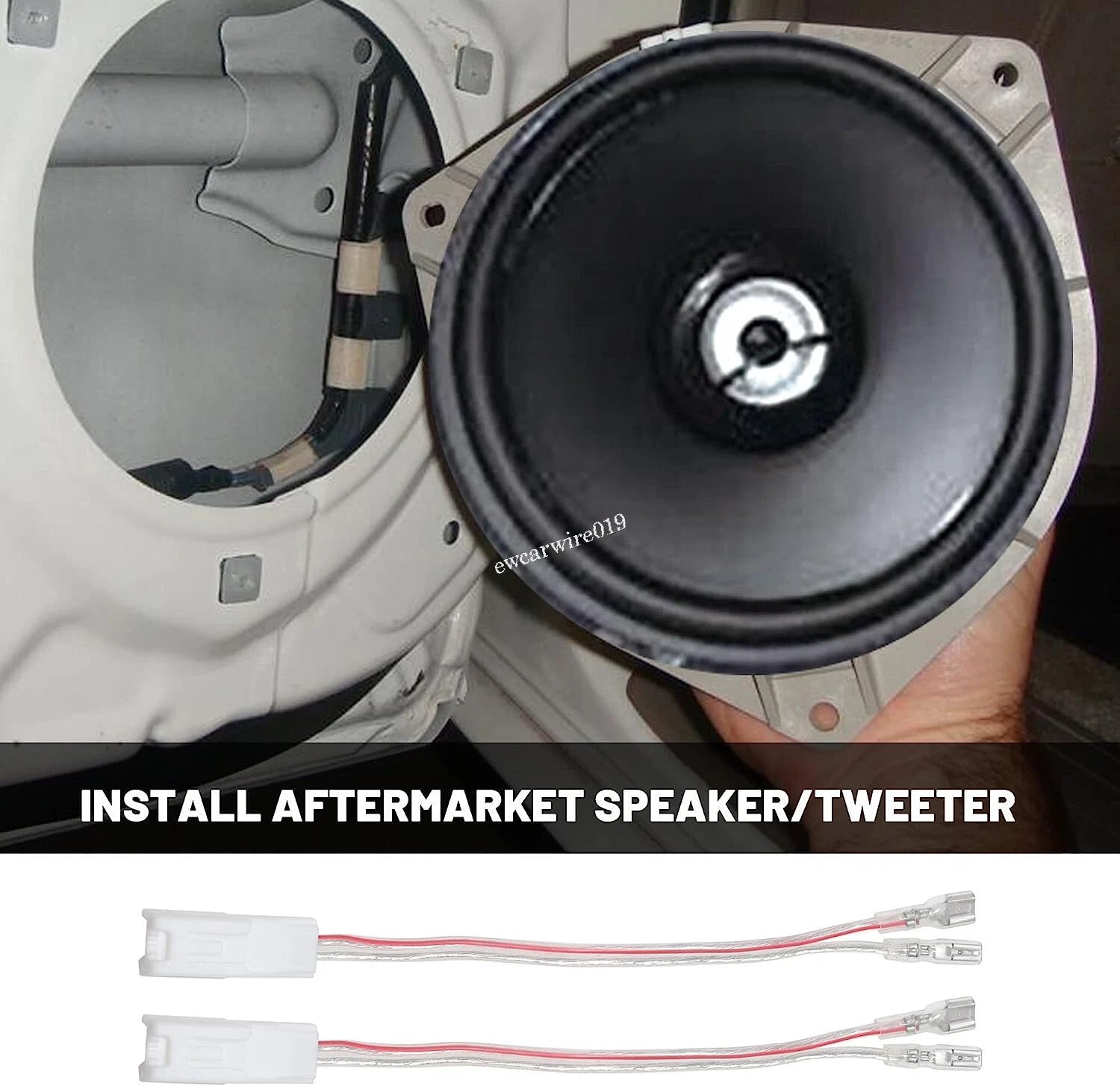 Dashboard Tweeter Speaker Wiring Harness Cable for Subaru Legacy Outback (2015–2020)