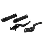 Black Extendable Brake Clutch Levers for Honda CBR125R CBR150R (2004-2023)