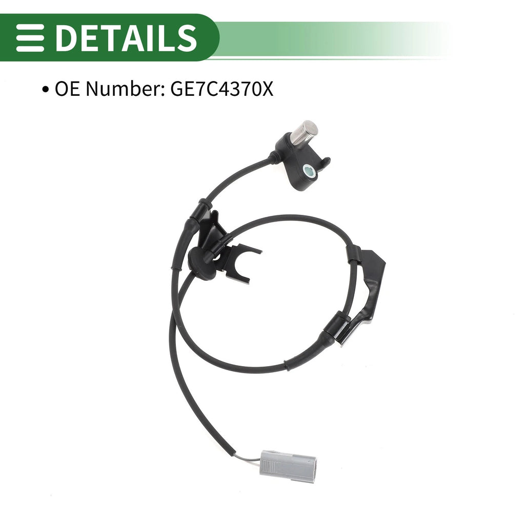 ABS Wheel Speed Sensor GE7C4370X for Mazda Protege (2001–2003)