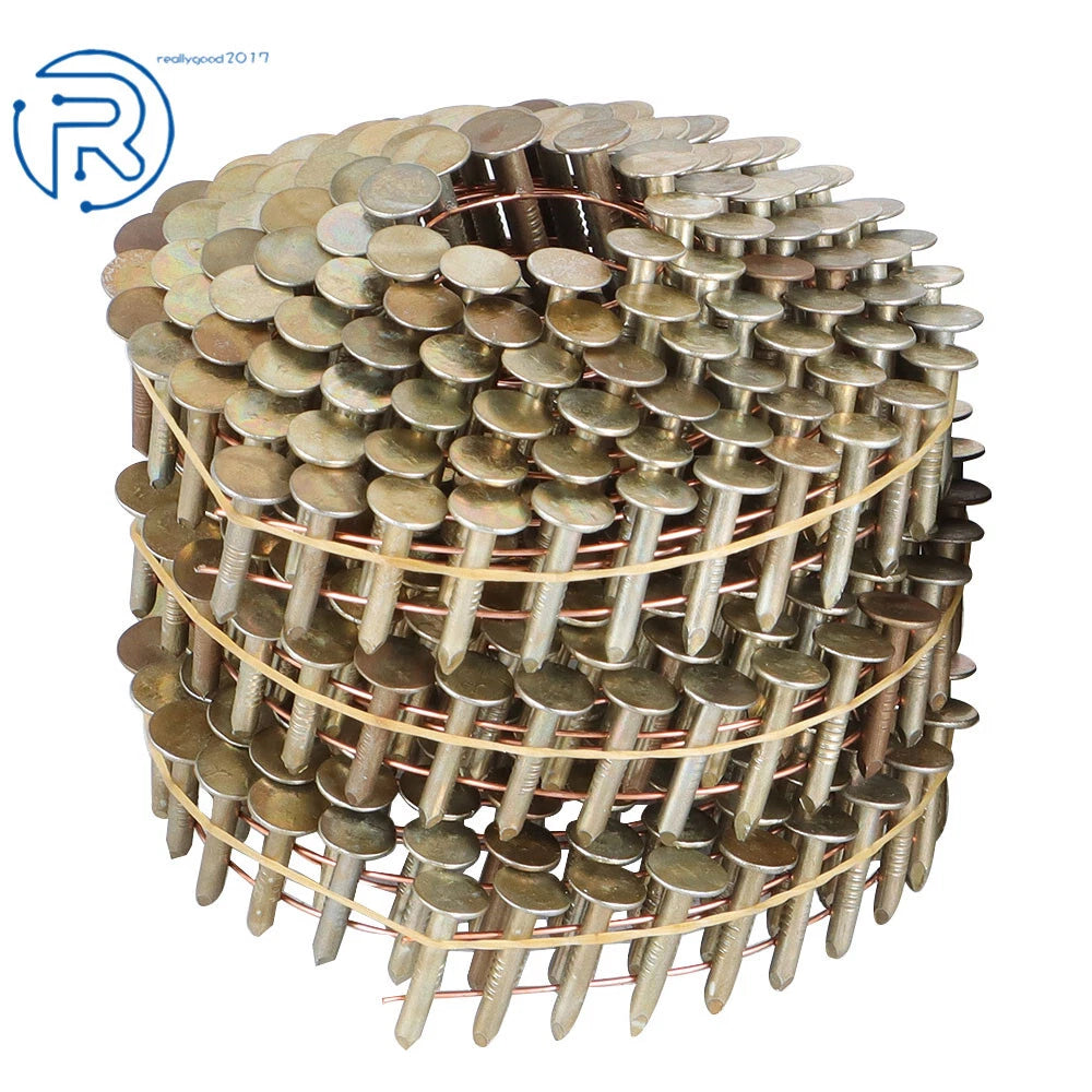 Set of 3600 Galvanized Roofing Nails 7/8" × .120" 15 Degree