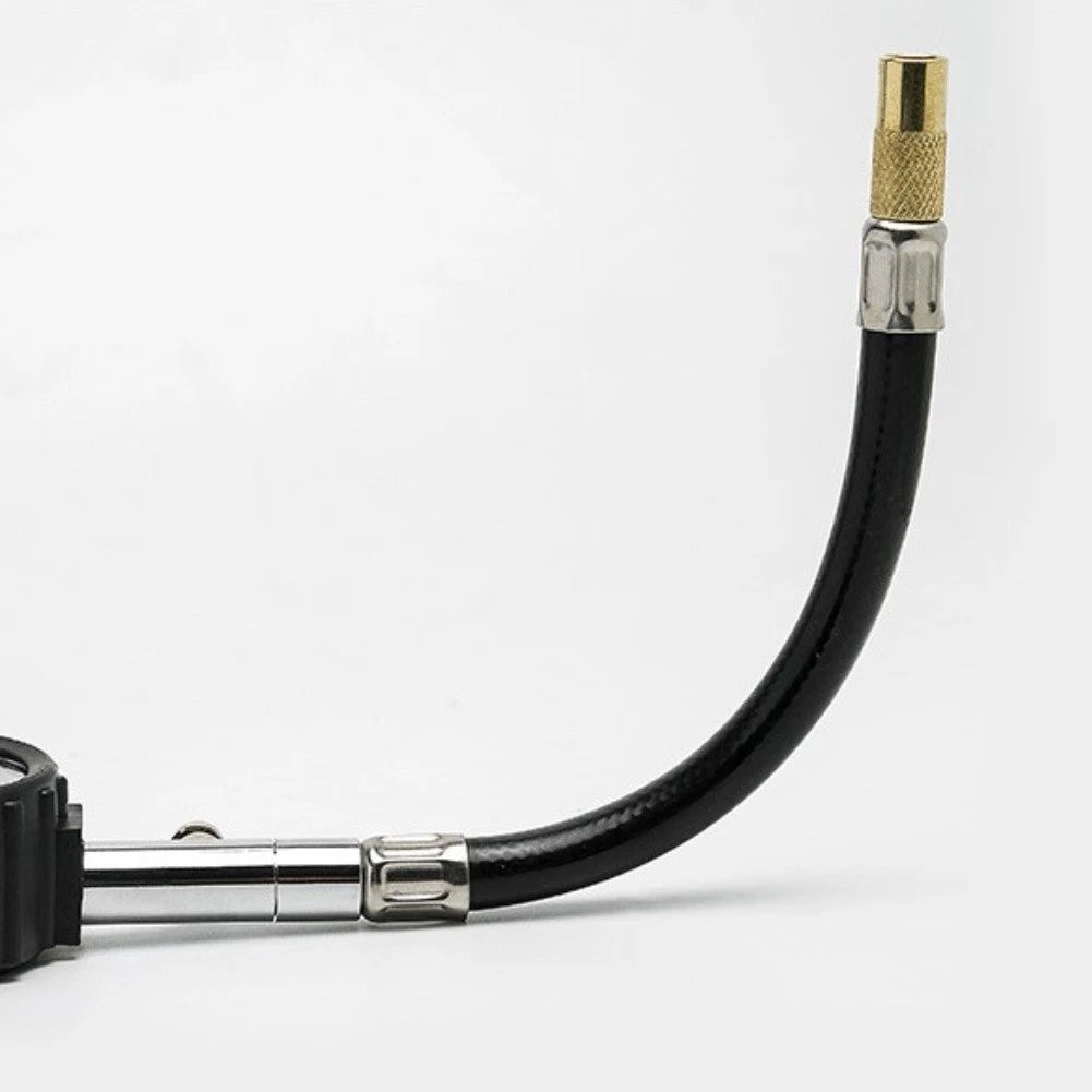 Tire Pressure Gauge for Cars Motorcycles Portable (Long Tube)