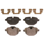 Set of 4 Disc Brake Pads for BMW X3 (2011–2024)