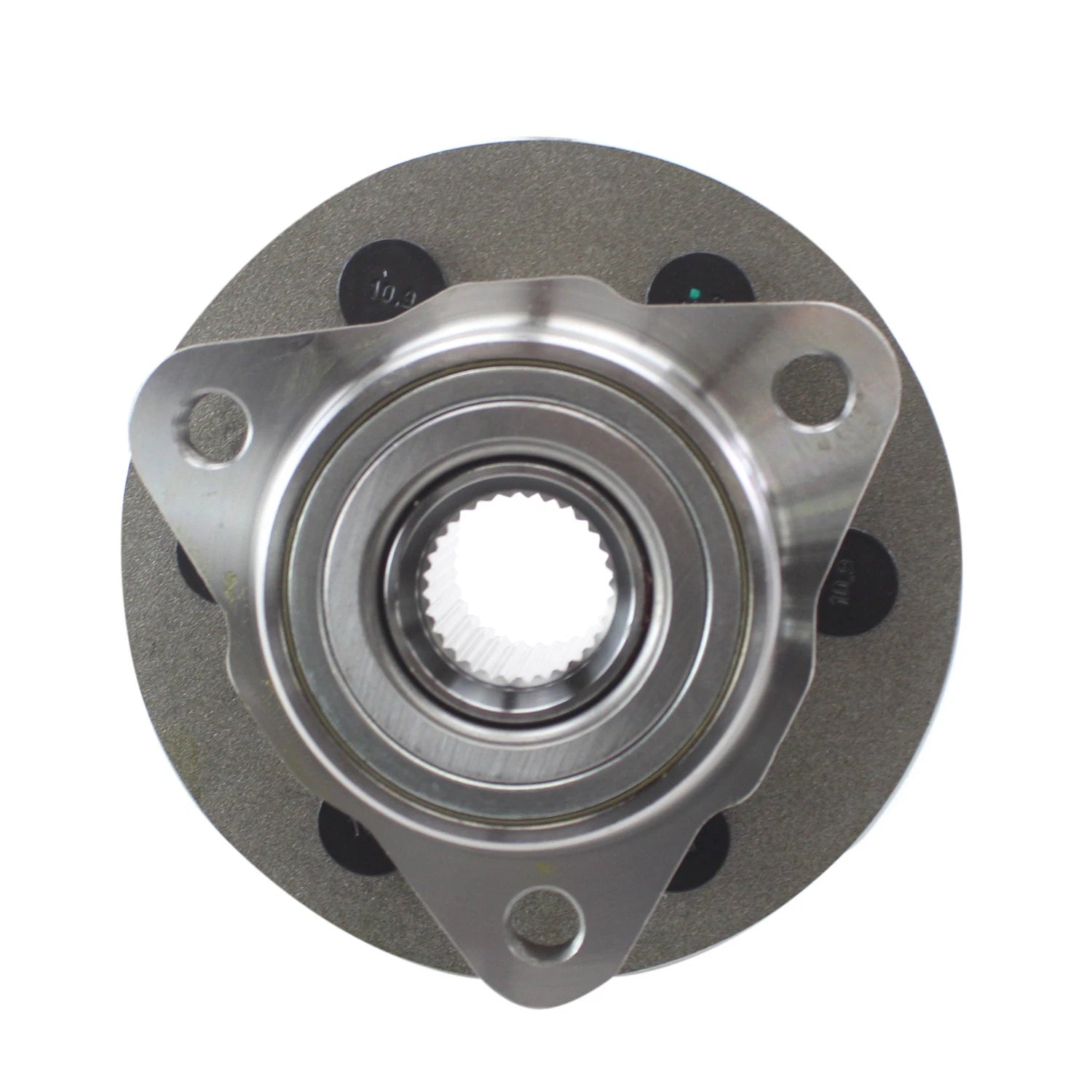 2pc Front Wheel Bearing Hub Assembly for Dodge 4WD ABS
