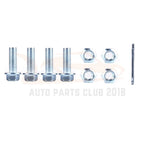 Set of 10 Front Inner Outer Tie Rod Ends for Toyota Tacoma (1995–2000)