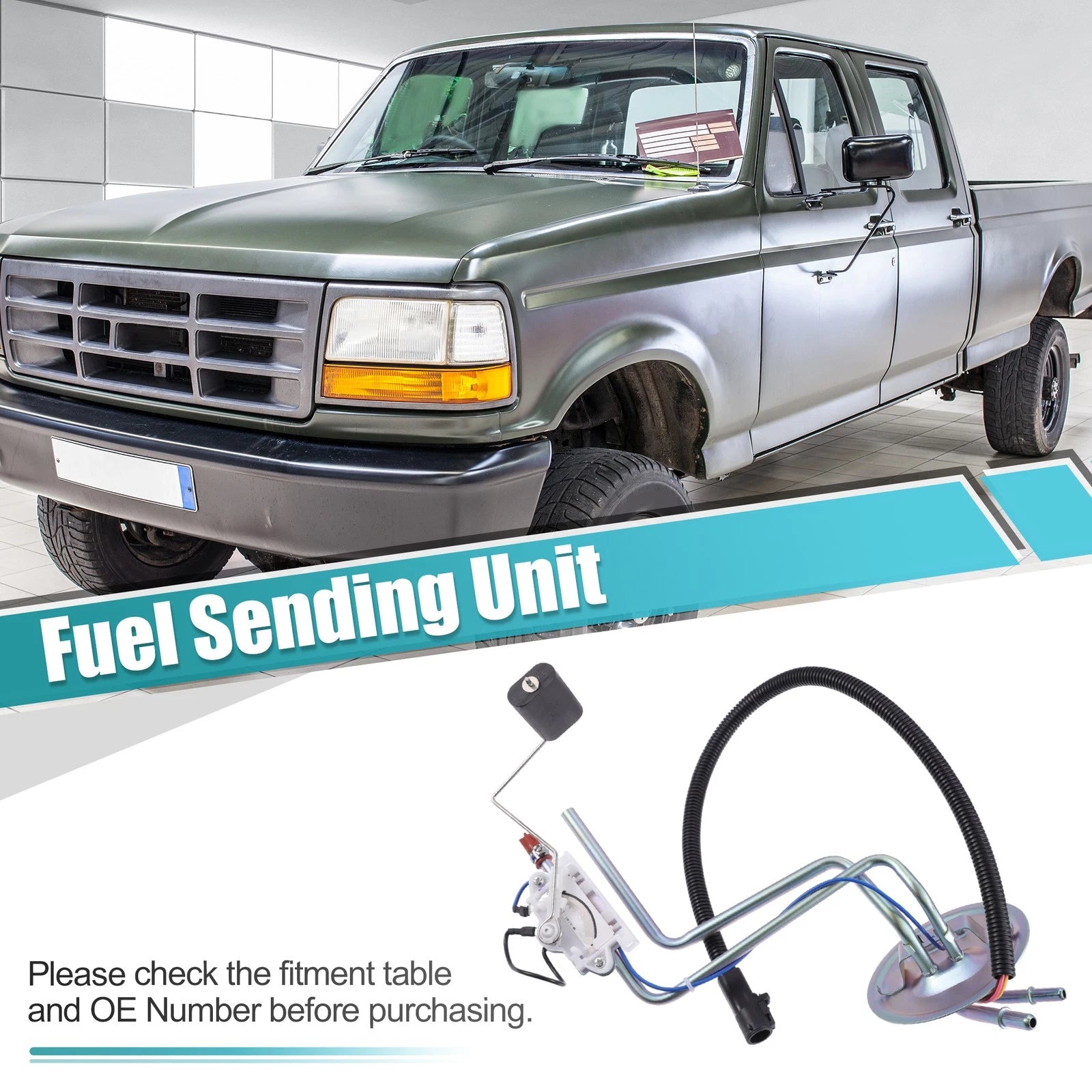 Set of 1 Fuel Pump Mounting Bracket with Filter Screen for Ford F250 (1992–1996)