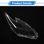 1 Pcs Headlight Lens Cover for Toyota Prius (2010–2012) PC Clear
