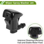 Windshield Washer Nozzle Set with Hose Connector for Pontiac (No. 15247800)
