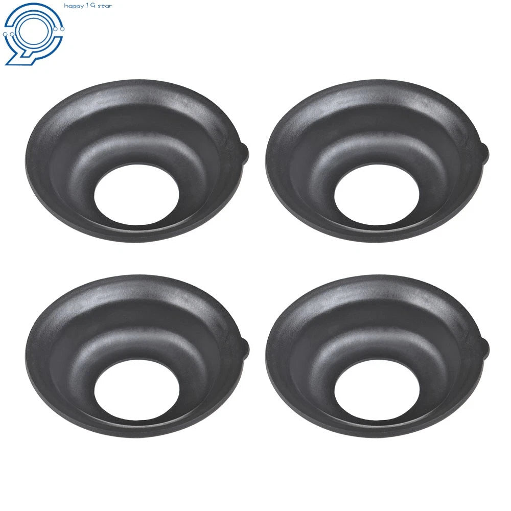 Set of 4 Carburetor Slide Diaphragms for Yamaha XJ650L Seca Turbo (1982–1983)