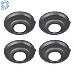 Set of 4 Carburetor Slide Diaphragms for Yamaha XJ650L Seca Turbo (1982–1983)