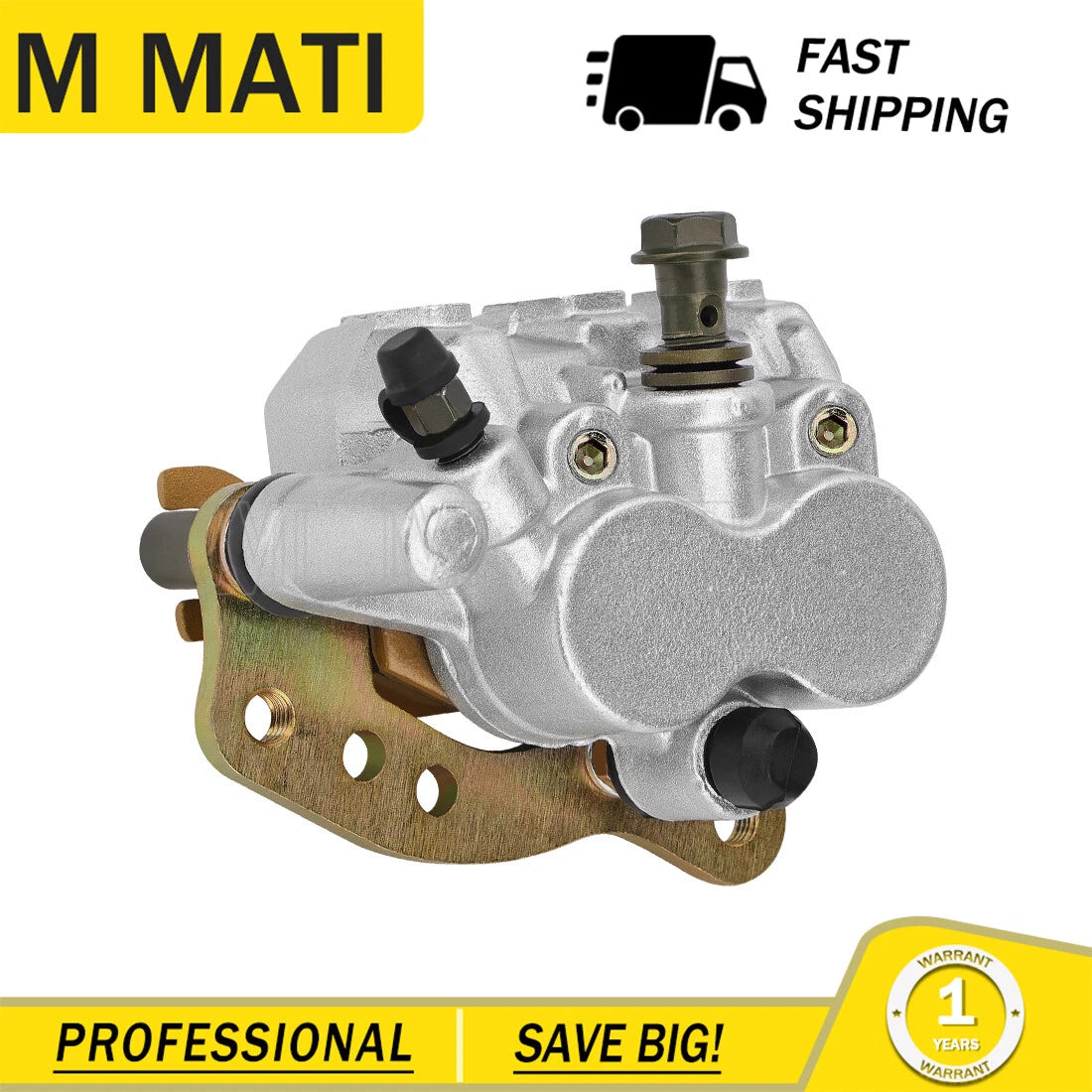 Front Brake Caliper for Yamaha YZ125 YZ250 (1989–1997)