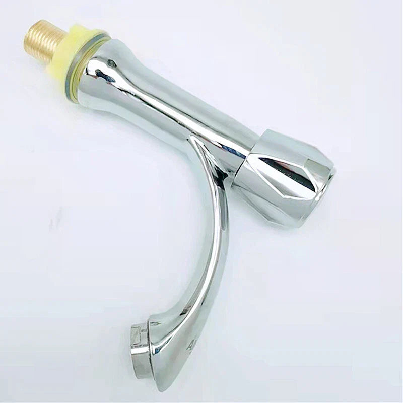 Kitchen Faucet Chrome Sink Mixer Sprayer Desk Mounted Single Handle Hose for US