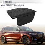 Center Console Cover with Storage Bag for BMW X7 (2019–2024) Black