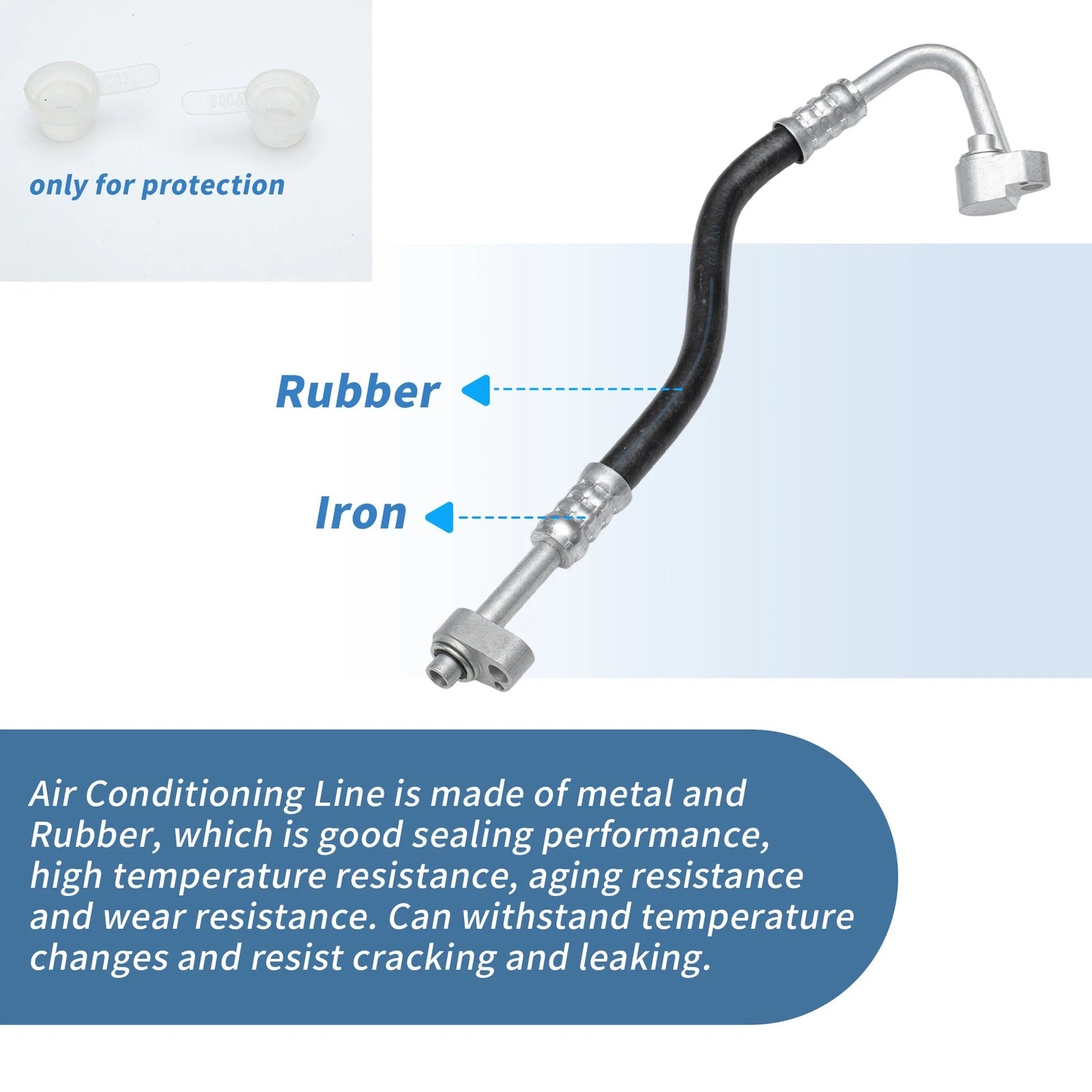 A/C Refrigerant Liquid Hose for BMW 540i (2017–2025) No. 64539362746