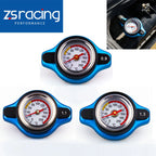 Racing Water Temp Gauge & Radiator Cap Cover for 0.9/1.1/1.3bar