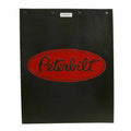 Set of 2 Mud Flaps for Peterbilt Motors (24" x 30", Polyguard, Black)