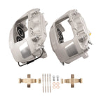 Set of 2 Front Left & Right Disc Brake Calipers for Porsche Macan (2015–2020)
