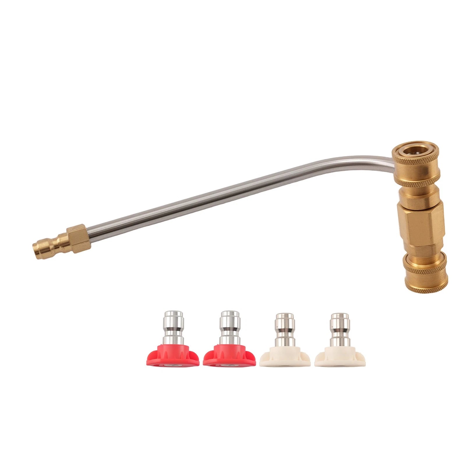 Gutter Cleaner 4000PSI with 40° & 0° Quick Connect Nozzles